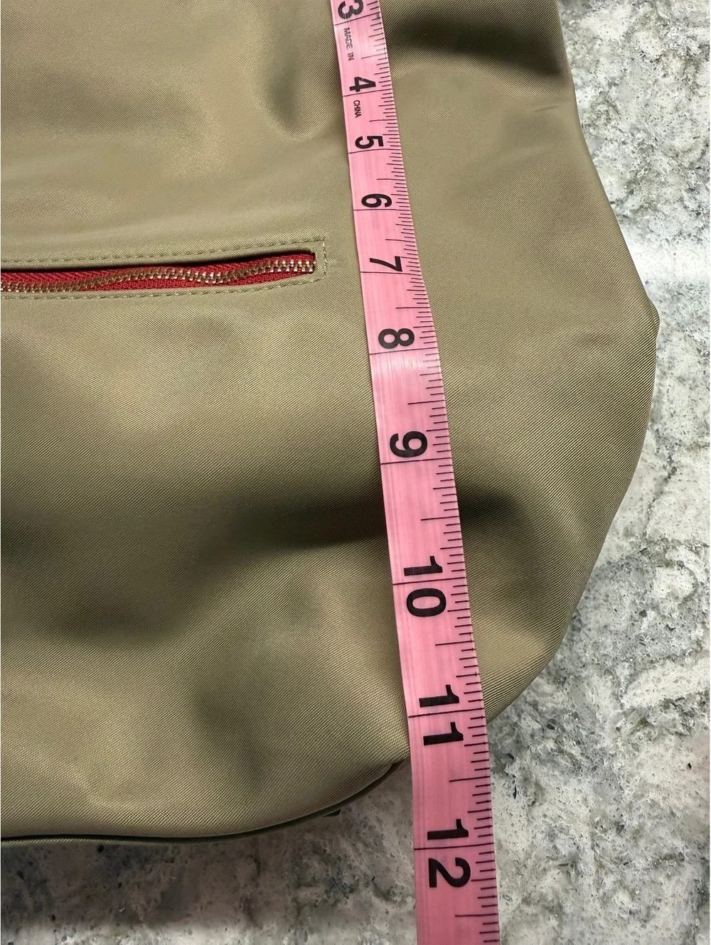 Dooney & Bourke Womens Wayfarer Nylon Small Hobo Crossbody Taupe